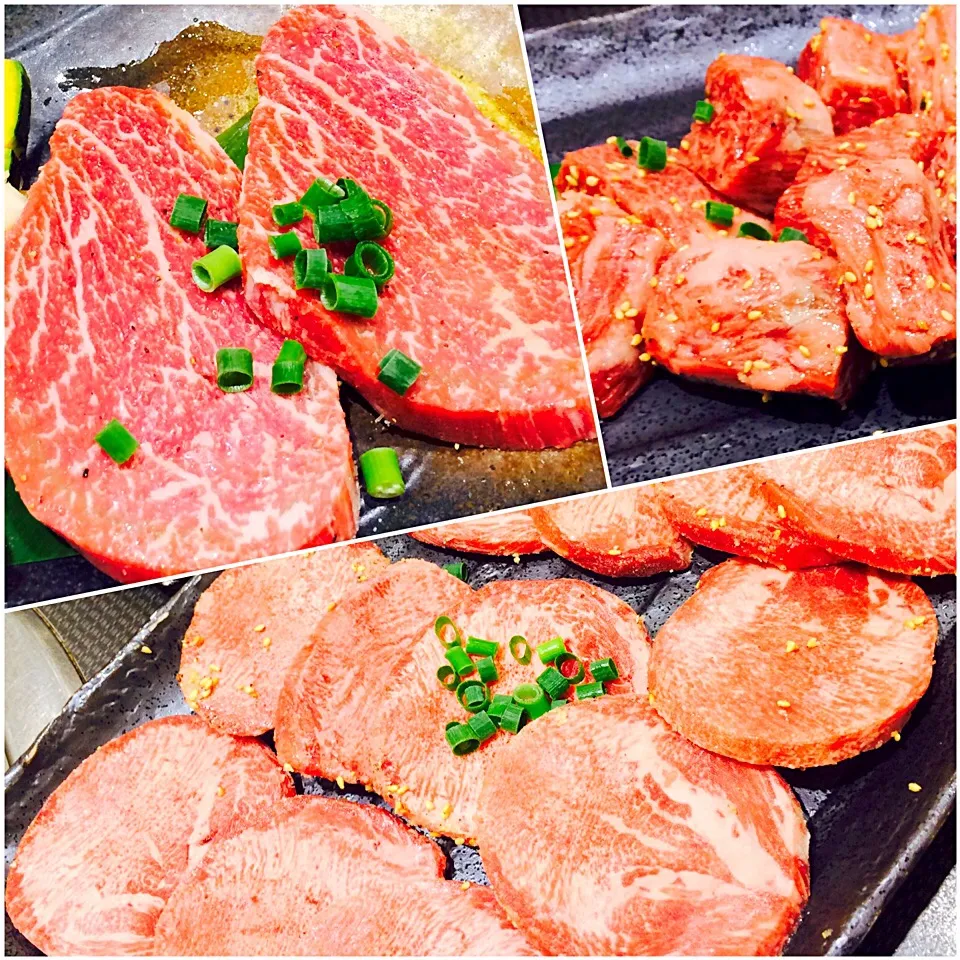 焼肉〜シャトーブリアン・角塩ハラミ・タン🐮|Norikoさん