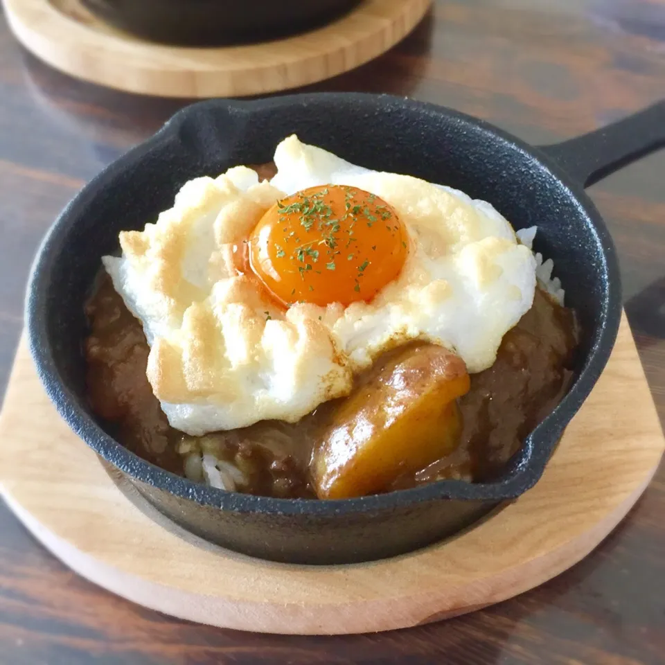 Snapdishの料理写真:カレー救済料理🚑🚑🚑
スフレカレードリア♬🍛🍛🍛|いしくん。（たまご王子🥚🐣🐥🐔）さん