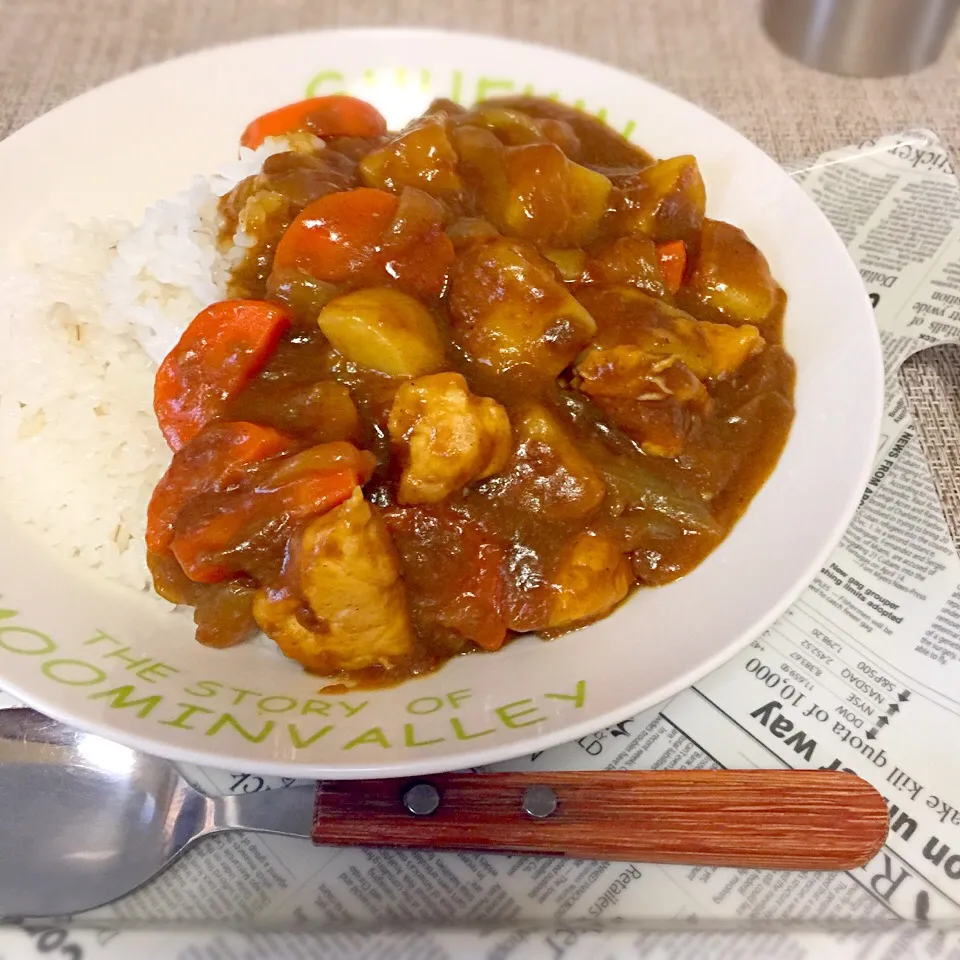 ささみでチキンカレー❤️|いず⋈ + ゜さん