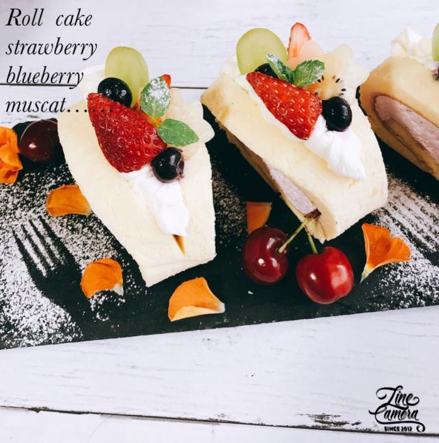 ロールケーキサンドお洒落なcafe風 Akinaka Snapdish スナップディッシュ Id 8u8lra