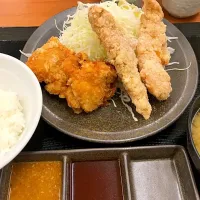 からやま・合盛定食|るい姉さん