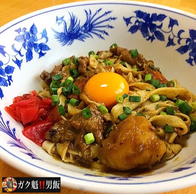 自家製 手打ち麺の名も無きパスタ|ガク魁‼︎男飯さん