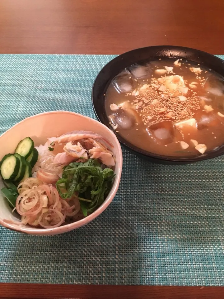 宮崎の郷土料理・冷汁 #郷土料理|はるちゃん3さん