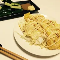 Snapdishの料理写真:とんぺーやき(もどき)|ちょびさん