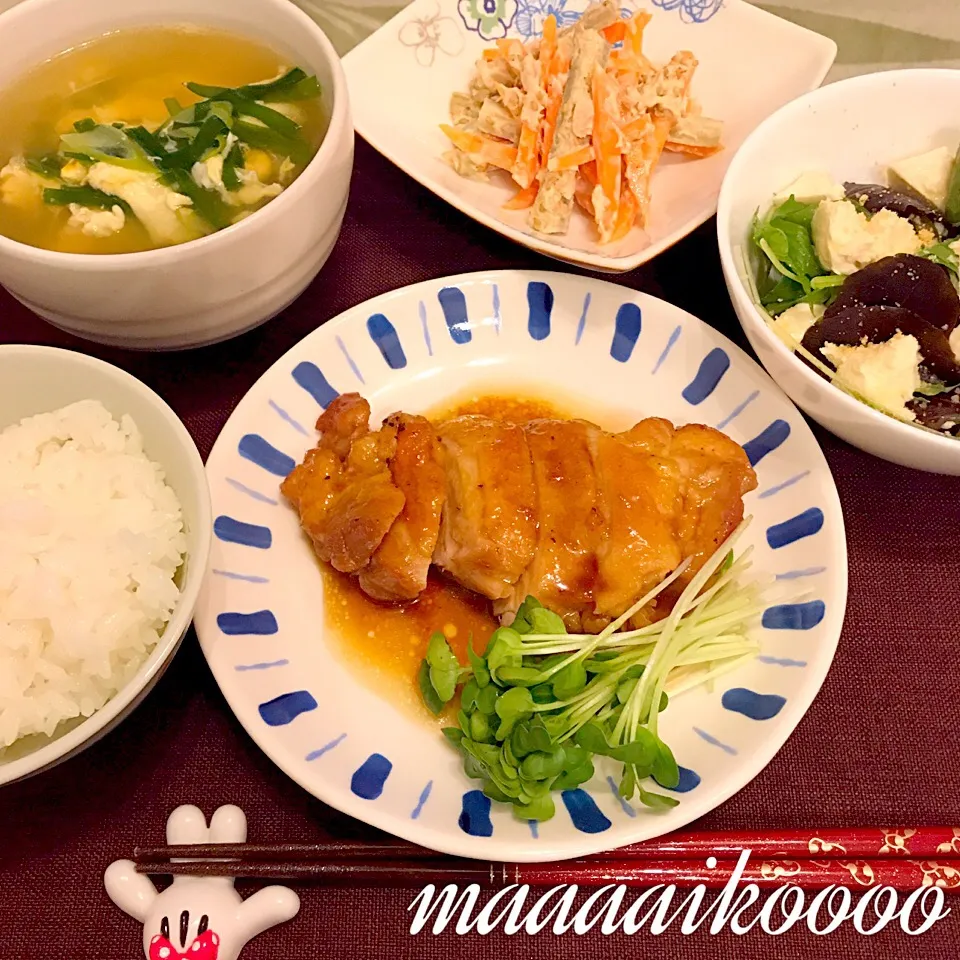 照りチキ定食🐔|マイコさん