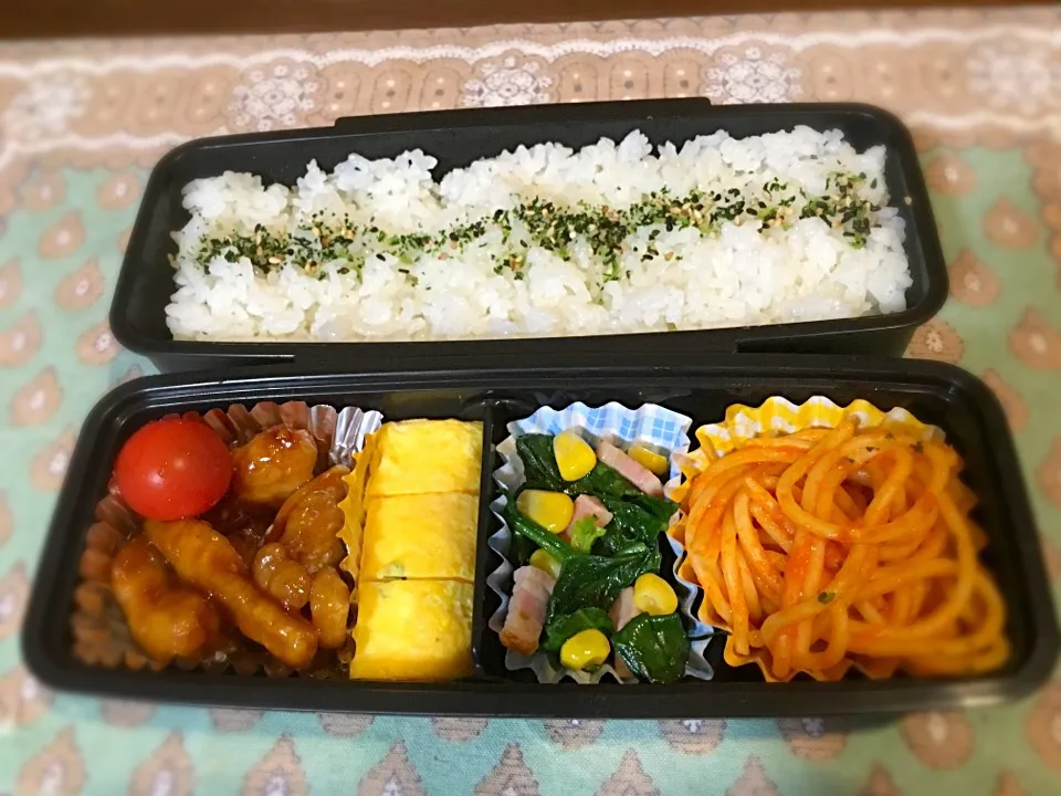 Snapdishの料理写真:中1男子 弁当🍱|チビミミさん