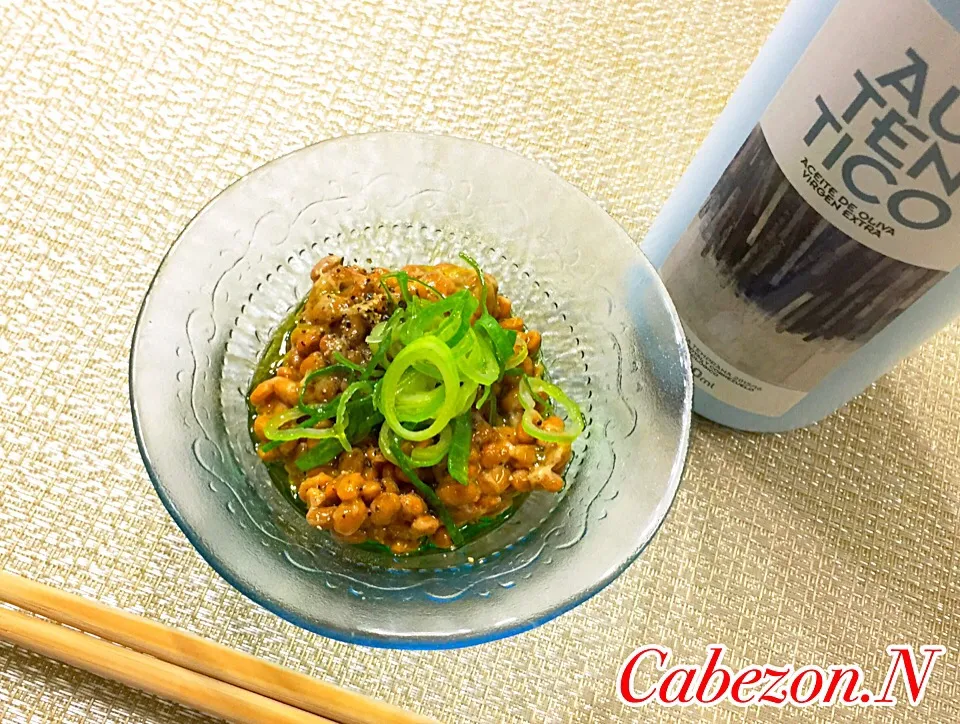 納豆嫌い必見！
オリーブオイルで納豆を食む！

#納豆 #納豆ごはん #オリーブオイル|Cabezon.Nakamuraさん