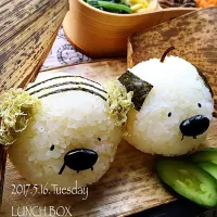 Snapdishの料理写真:顔おにぎり