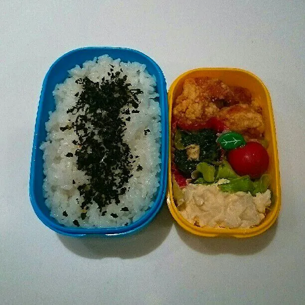 Snapdishの料理写真:5/17(水)の旦那弁当🍱|ふみぃさん