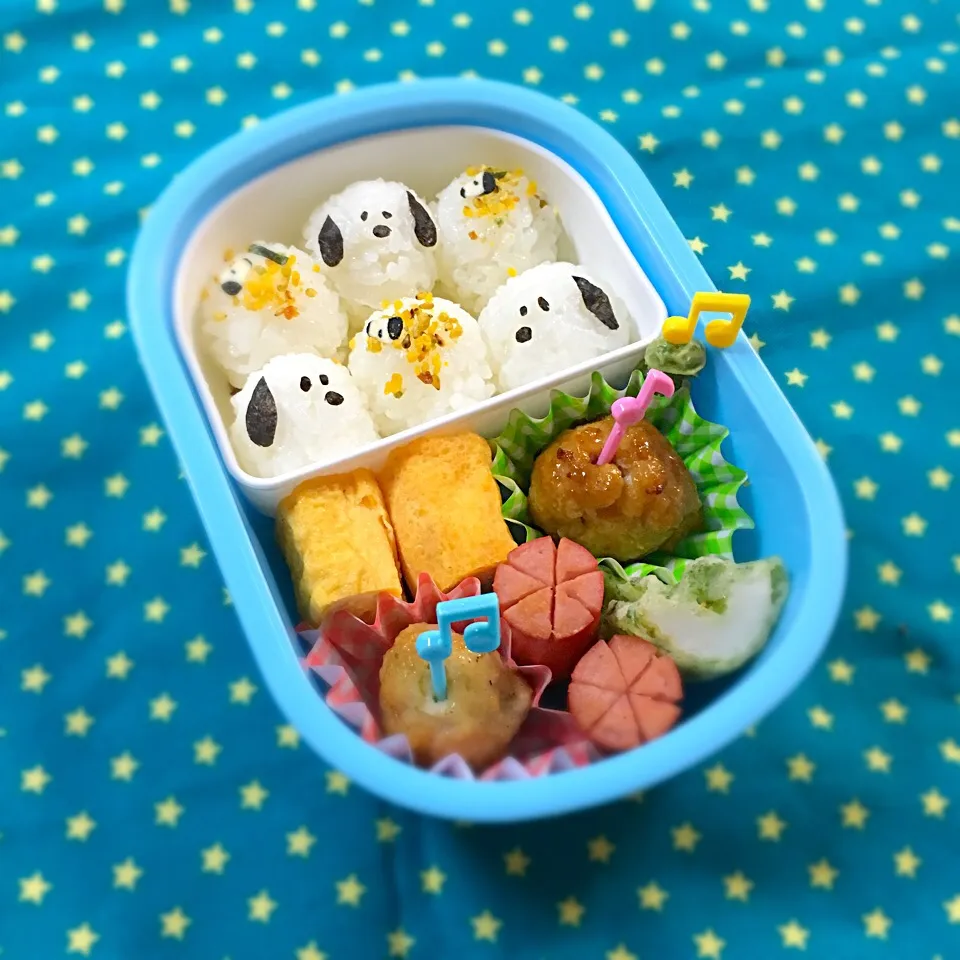 コロコロスヌーピーお弁当|ぴぃさん