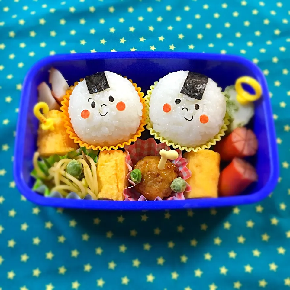 まんまるおむすびちゃんお弁当|ぴぃさん