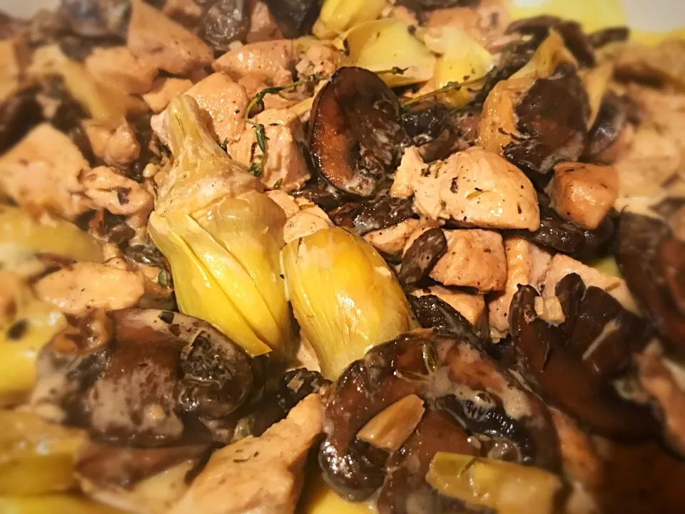 Chicken, portabella & artichoke ravioli|Liesel Ryanさん