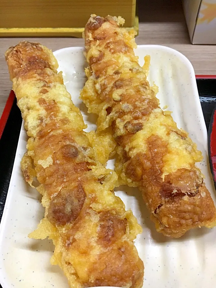 立食いそば手帳 名店120［首都圏編］あり賀せいろう（馬喰横山）ちくわ天 170517|ゆうじ.さん