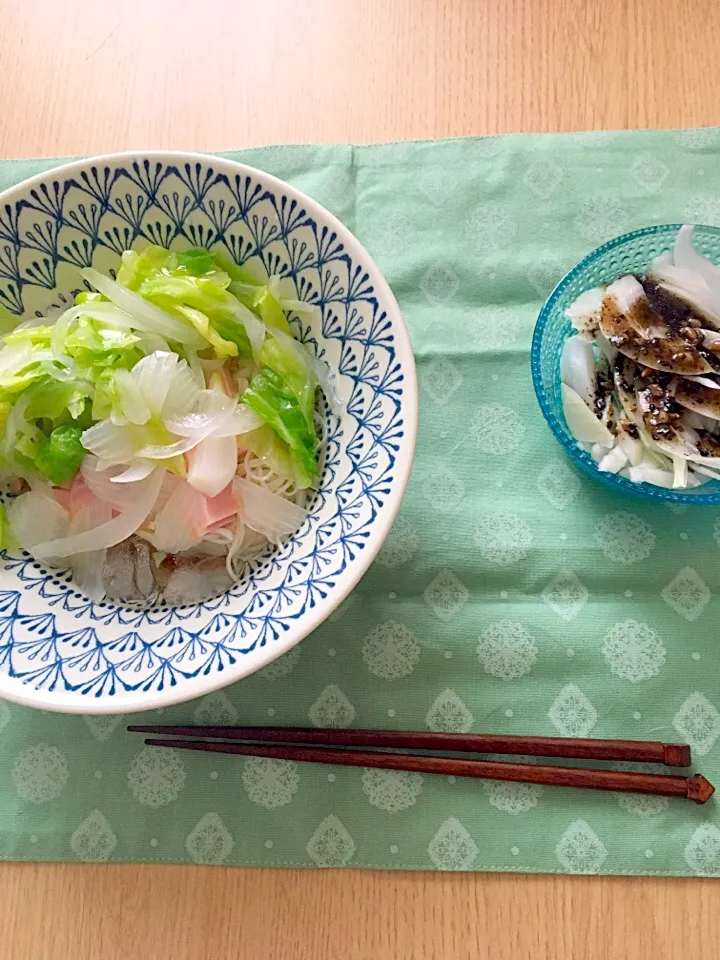 ぶっかけオリーブオイル素麺|hirokomushiさん