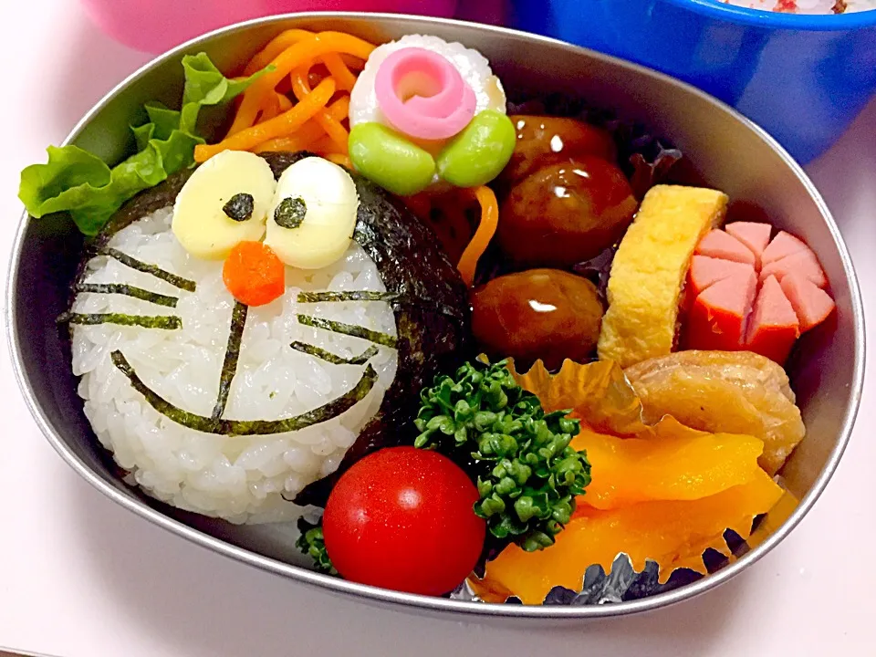 親子遠足にて❤息子ちゃん弁当❤|ゅぃさん