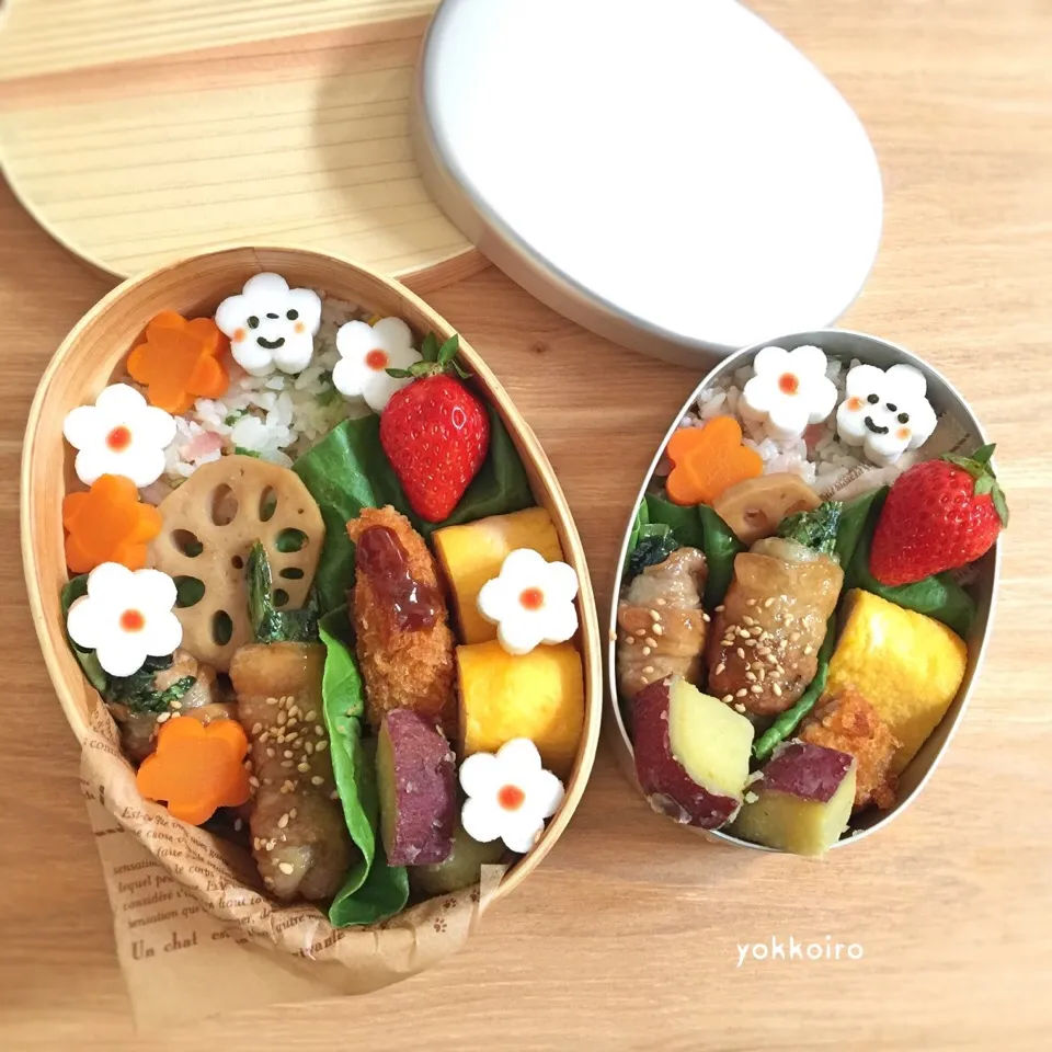 お花畑弁当♩ #はんぺん|yokkoiroさん