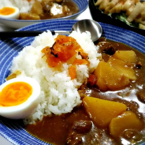 「ダイズラボ 大豆のお肉 フィレ」を使ってみたSnapdishの料理・レシピ写真:マルコメさん大豆のお肉を使ったカレーライス🍛