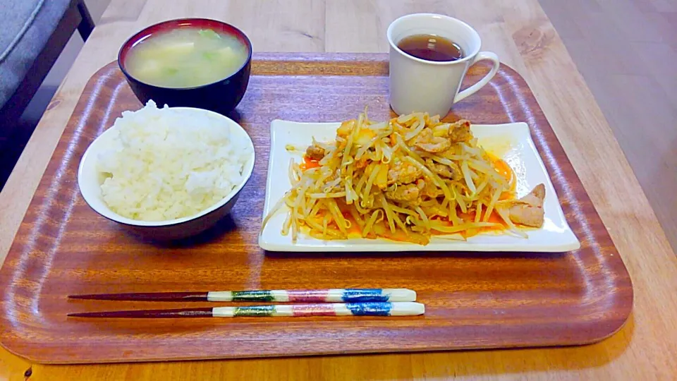 豚キムチ定食|かおちゃんさん