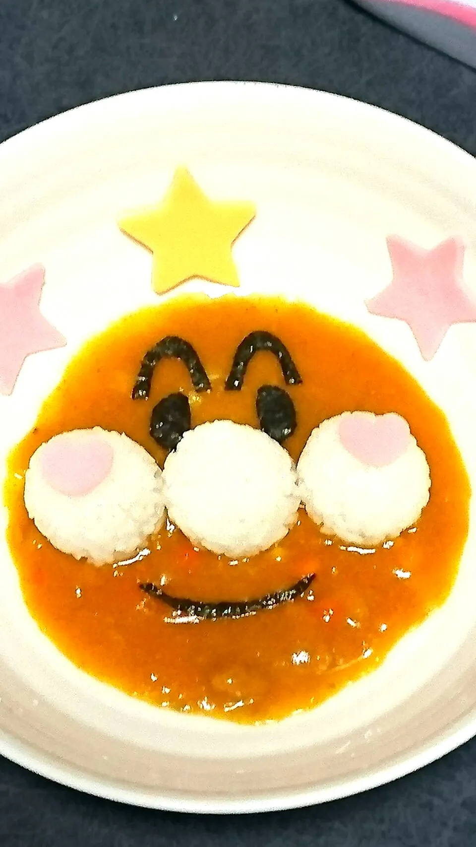 子供用デコカレー(アンパンマン)|みほさん