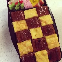 高校生男子弁当🍱うなぎ|hiromiさん