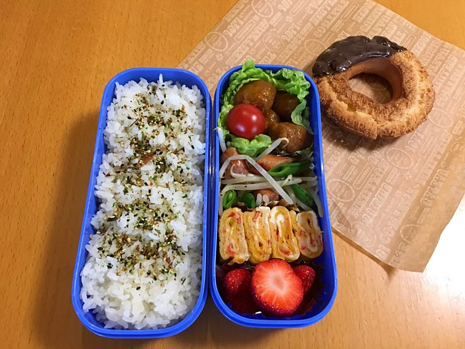 Snapdishの料理写真:今日のお弁当♡2017.5.18.|kimikimiさん