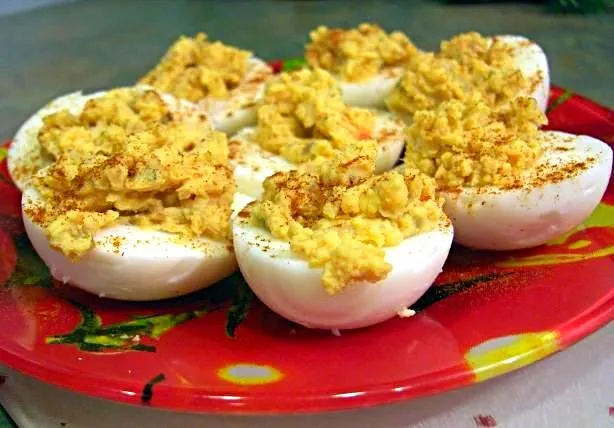 I whipped up some #Quick and easy Deviled #Eggs #Snack/Teatime #Appetizer|Alisha GodsglamGirl Matthewsさん