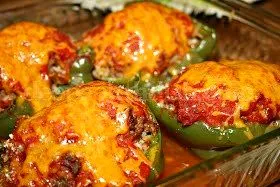 Stuffed Bell Peppers for #Dinner with #Beef & Lamb #Vegetable #Main dish 💛|Alisha GodsglamGirl Matthewsさん