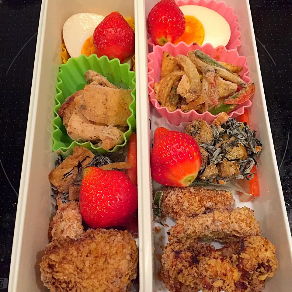 Snapdishの料理写真:今日のお弁当|kenji kojimaさん