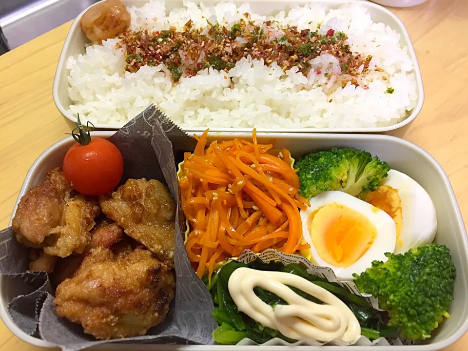 Snapdishの料理写真:唐揚げ弁当🍱|2493さん