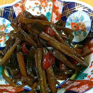 野ぶきで伽羅蕗 きゃらぶき 山菜祭りは続く あまねこ Snapdish スナップディッシュ Id By0vra