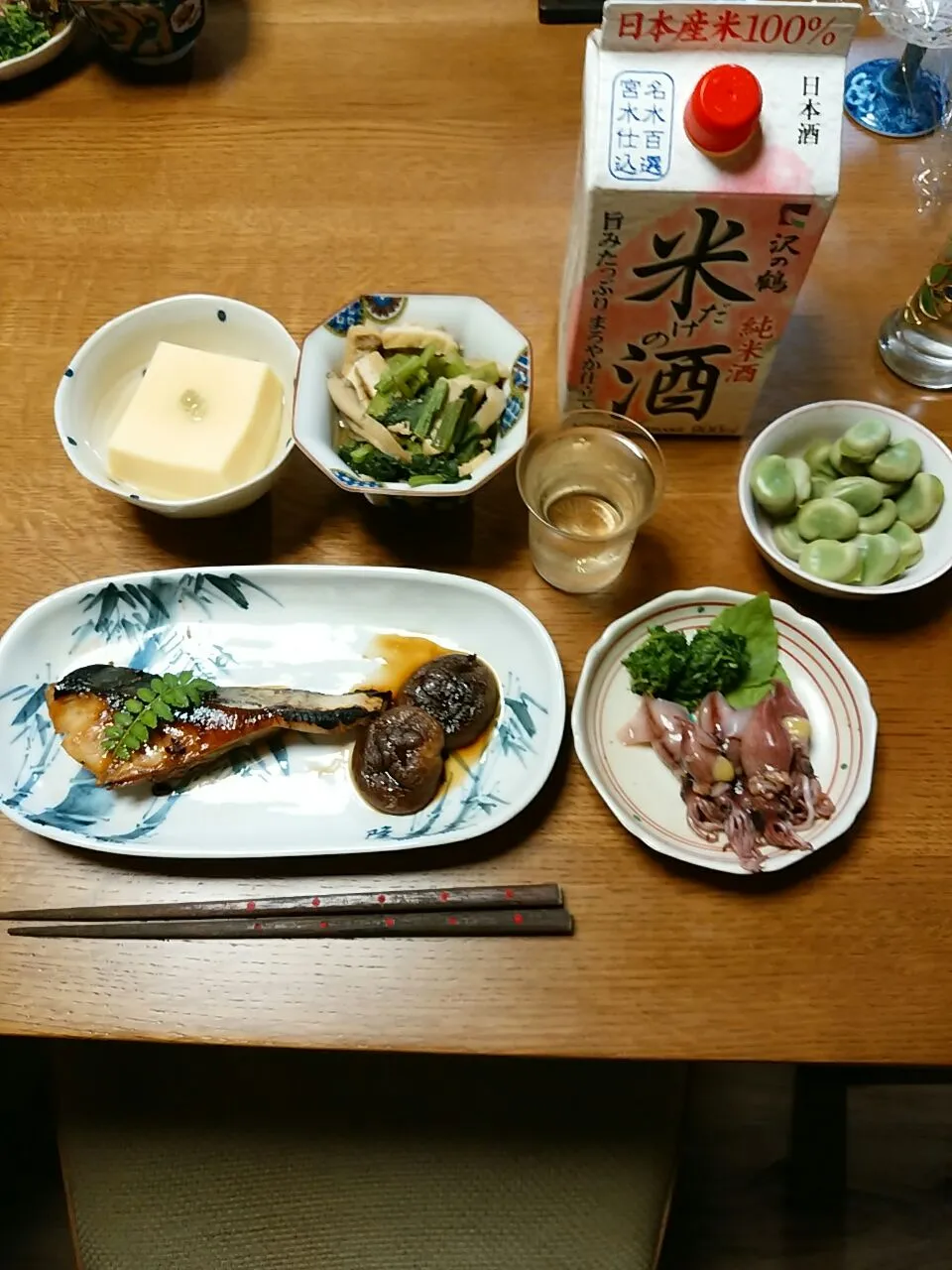 米だけの酒に合う料理|まねきねこさん