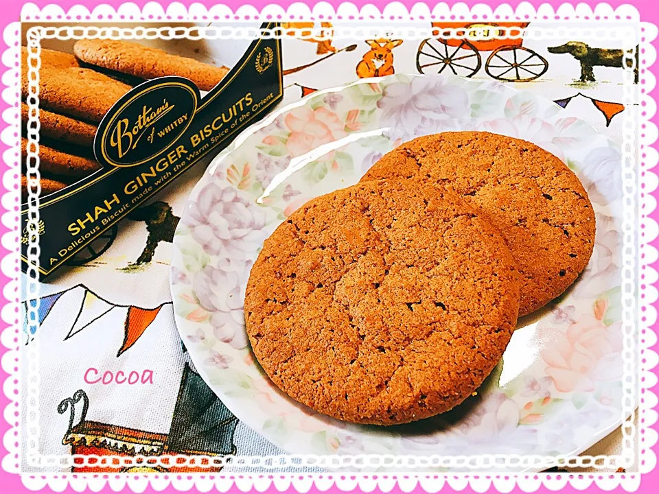 イギリスのジンジャービスケット🍪|cocoaさん