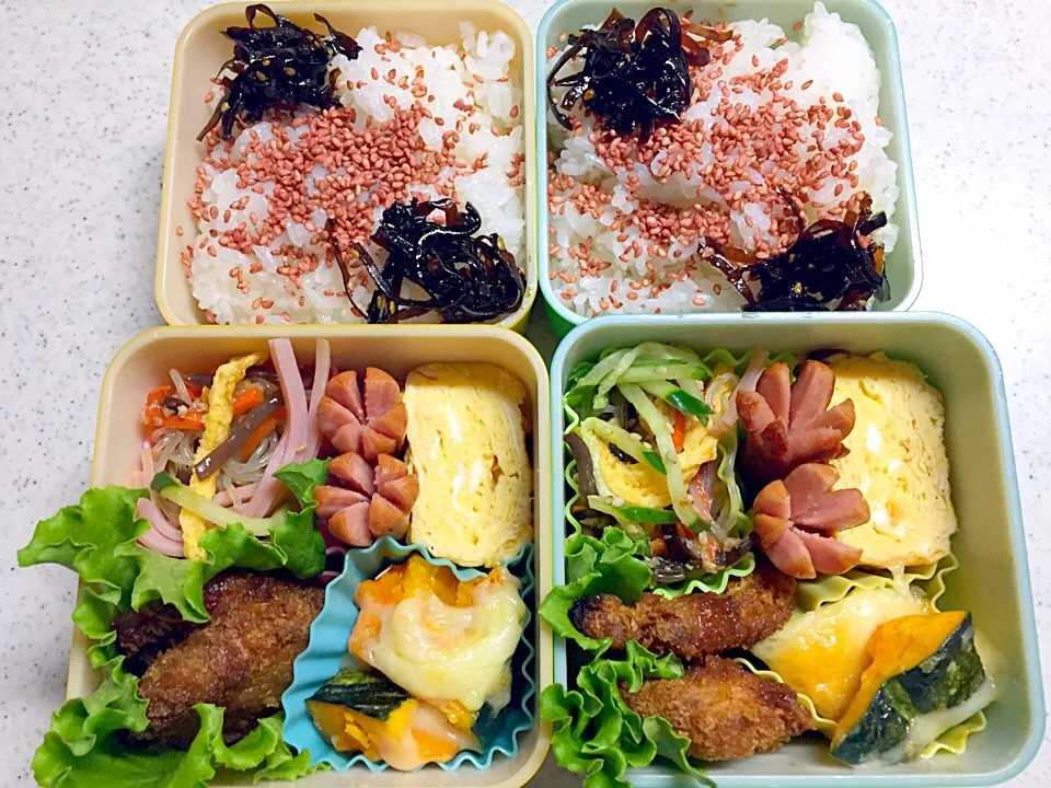 Snapdishの料理写真:お弁当🍏|peachさん