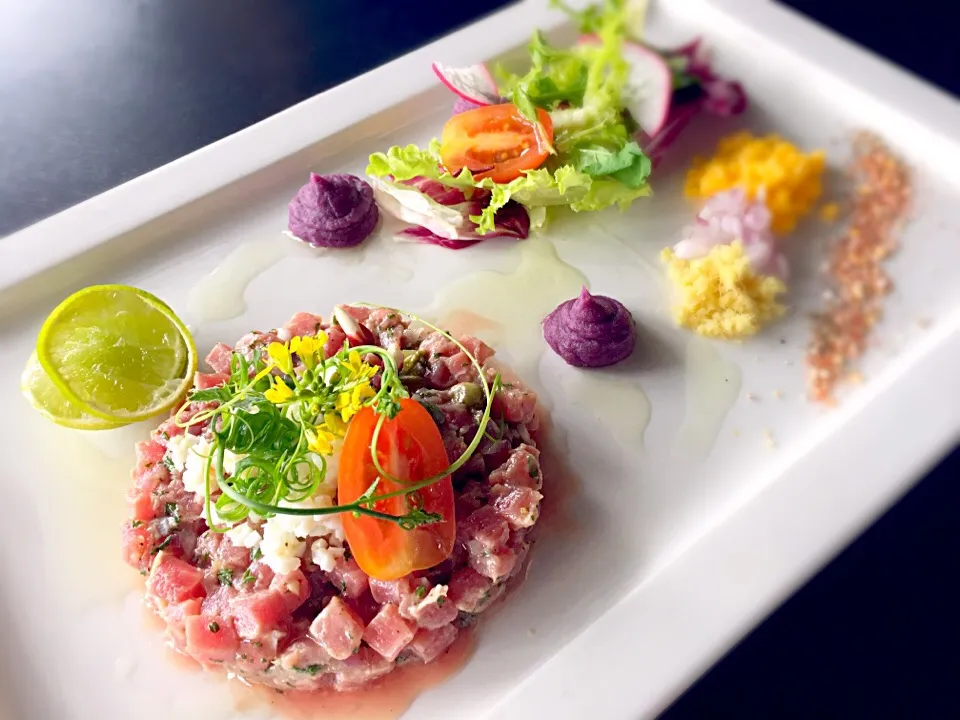 Tuna Tartare yummy#tuna #salad #fish|Sav@ury by @uNさん