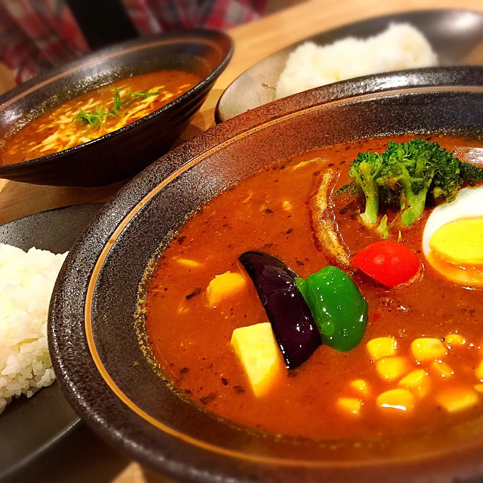 Snapdishの料理写真:友達とランチ！
スープカレー
美味しかった❤️|Kiyokoさん