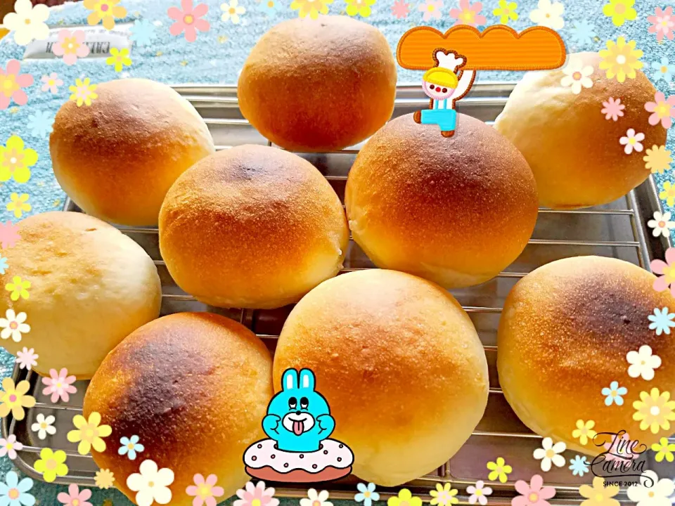 初めてのパン作り🍞(普通のテーブルパン)|Rieさん