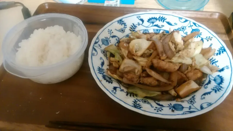 ご飯
野菜炒め|ざきさん