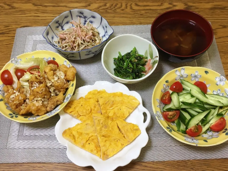 マルコメさんのHPで見つけたレシピ、大豆のお肉でやみつき油淋鶏風|美也子さん