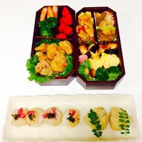 Snapdishの料理写真:お花見弁当|Mika Matobaさん