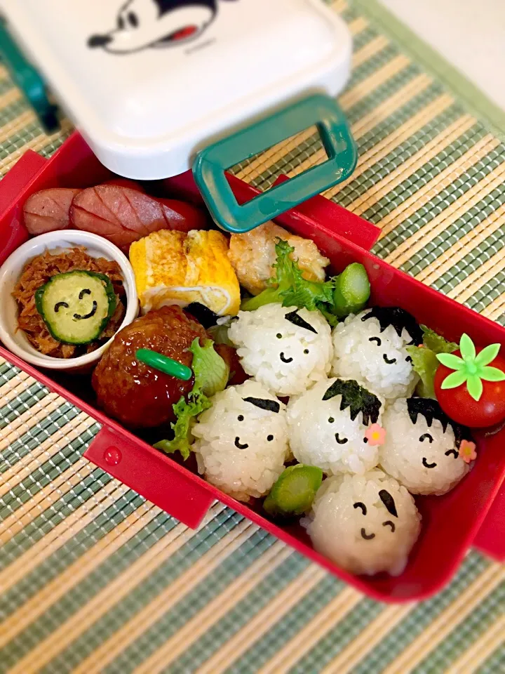 Snapdishの料理写真:#コロコロお握りお弁当|Yuki Kawasumiさん