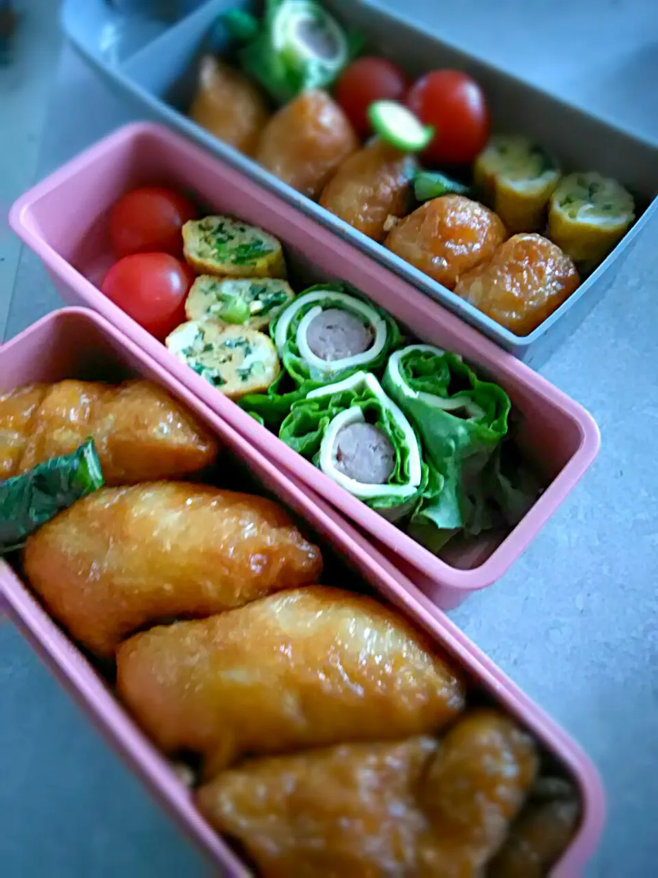 幼稚園児と女子高生のお弁当 

 #お弁当 
#幼稚園児のお弁当　
 #女子高生のお弁当|せおりつさん