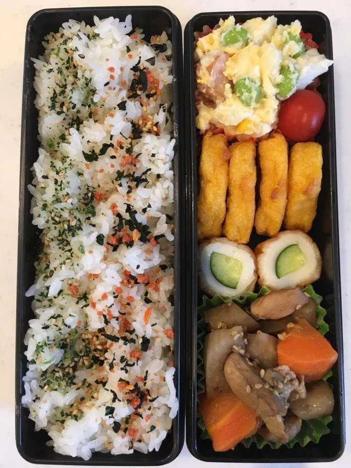 Snapdishの料理写真:2017.5.20（土）旦那様お弁当🍱|あっきーよさん