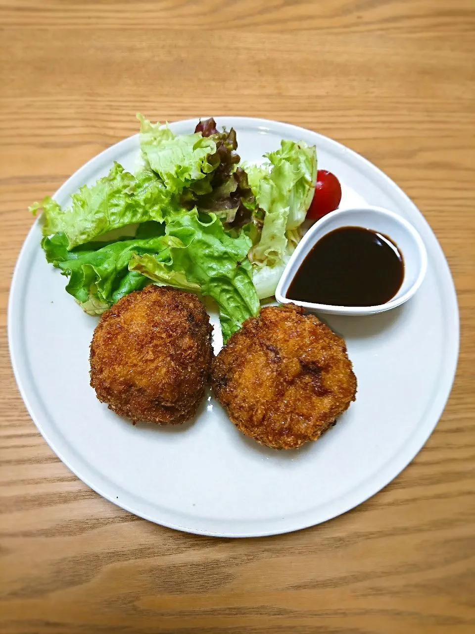 『吉祥寺さとうのメンチカツで晩ごはん』|seri-chanさん