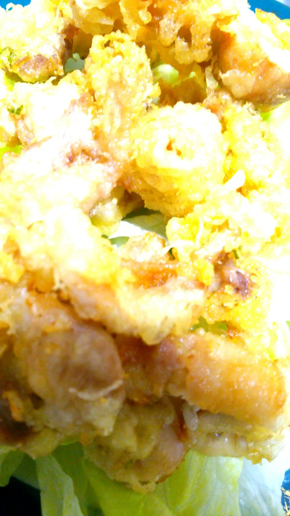 Snapdishの料理写真:Chicken Tempura #とり天 #おうちごはん #うちごはん #おつまみ #天麩羅|まめさん