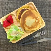 Snapdishの料理写真:#カルーアパンケーキ|YoriKoさん