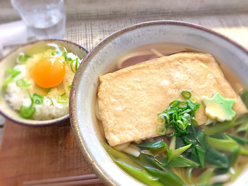 きつねうどん&TKG|さくさん