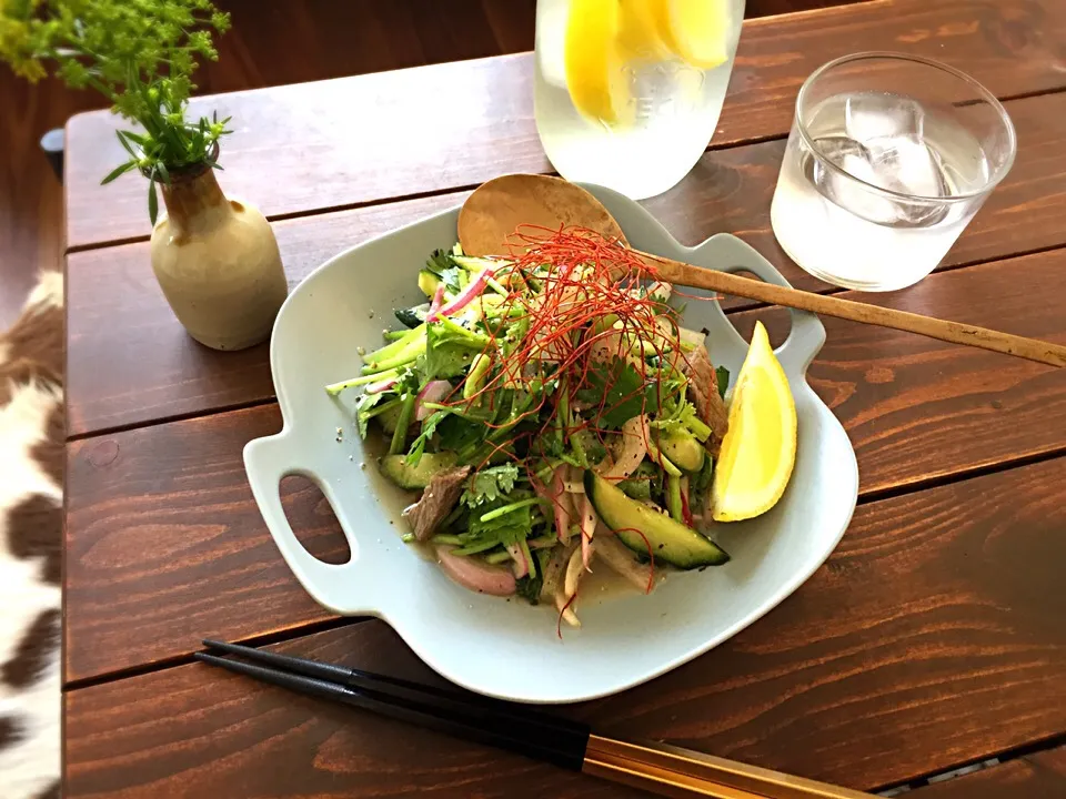 牛肉のエスニックサラダ🥗|welcomeizumiさん