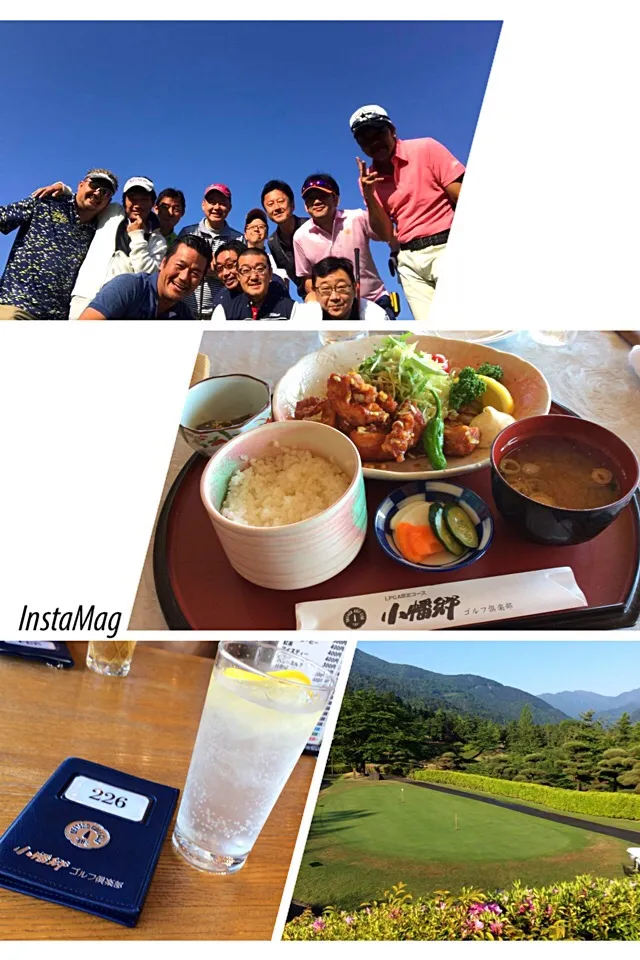 ゴルフ場飯⛳️🏌️「小幡郷ゴルフ倶楽部」美味しい唐揚げ定食😋|アライさんさん