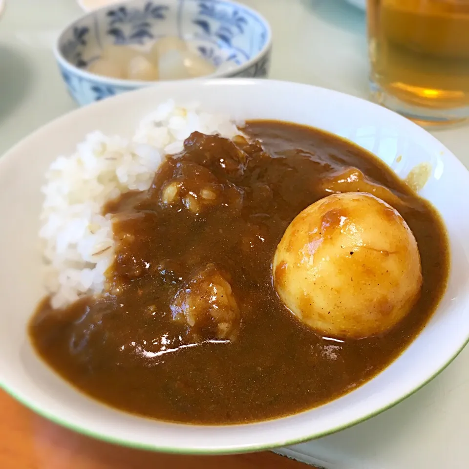 ゆで卵カレー|きむっちさん