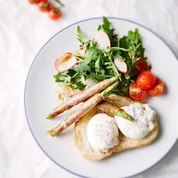 Poached egg Parma Ham|Sav@ury by @uNさん